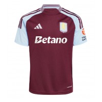 Maglia Calcio Aston Villa Amadou Onana #24 Prima Divisa 2024-25 Manica Corta